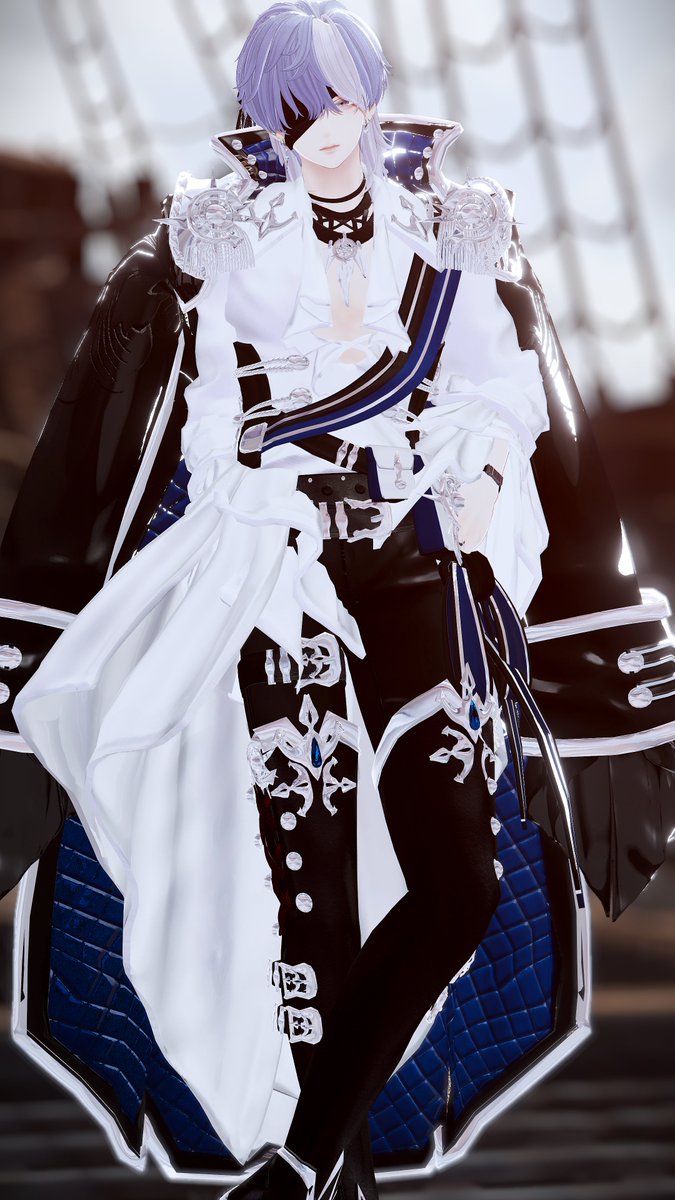 karesi_chu's tweet photo. 🏴‍☠️💙

#Minase3D #Dimgray https://t.co/qFWOWRxHas
