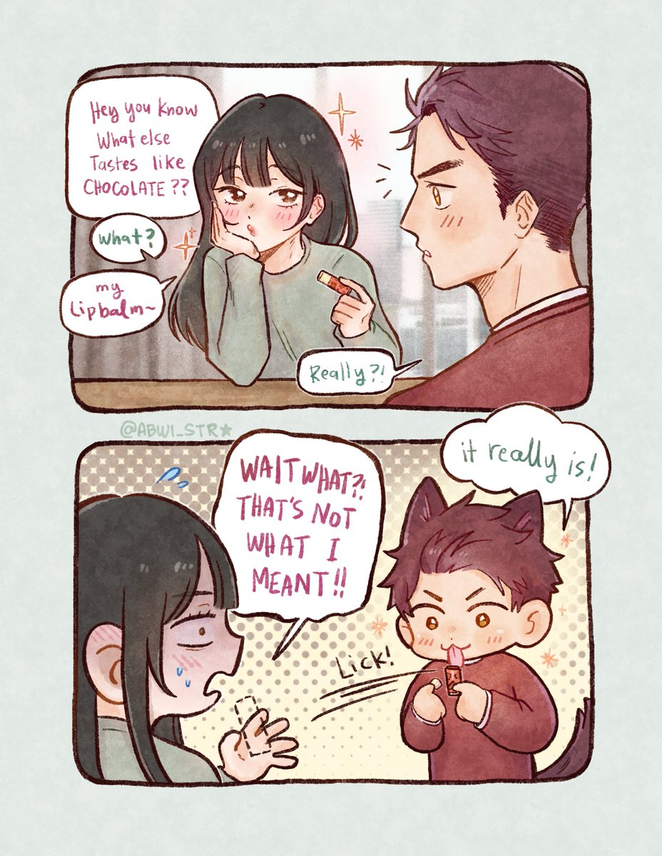 abwi_str's tweet photo. Meet my new dumbass OC, Valko 🐺
He likes chocolate :3 https://t.co/Hg0YspRlbD