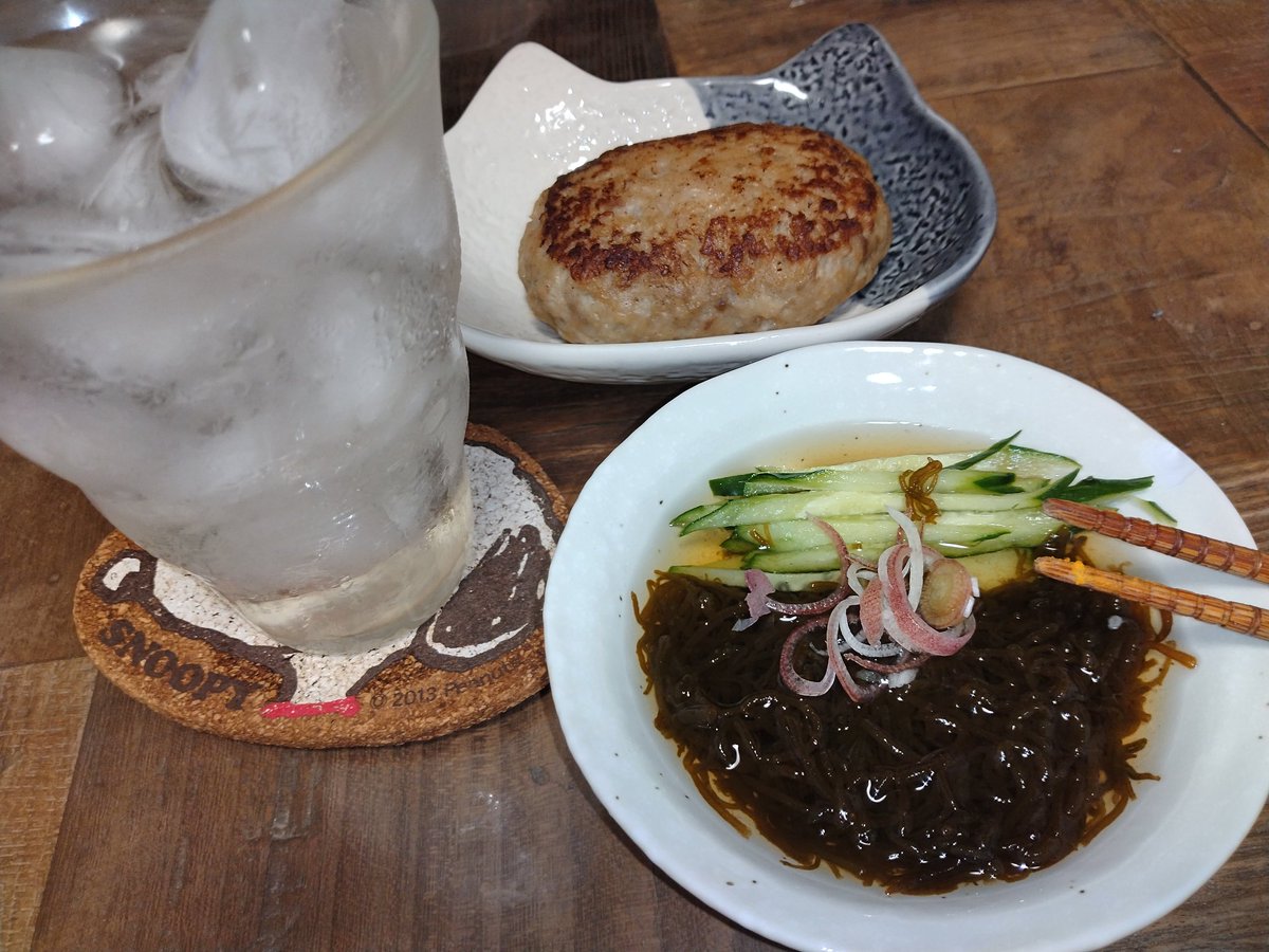 R26_787B's tweet photo. このタイミングでの
もずく酢は有難い☝️ https://t.co/F5QjNcK0hz