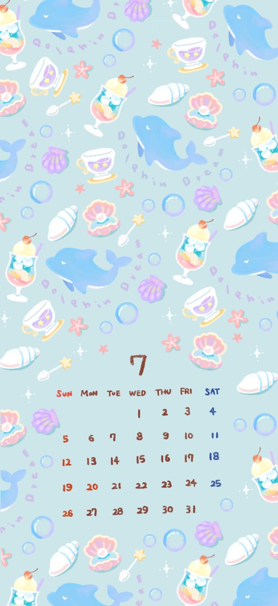 kototaruto10's tweet photo. 7月のスマホ用カレンダーを作りました🏝️
個人利用の範囲でお使いください✨

#illustration #ほんわかイラスト https://t.co/YufLt0rjzG