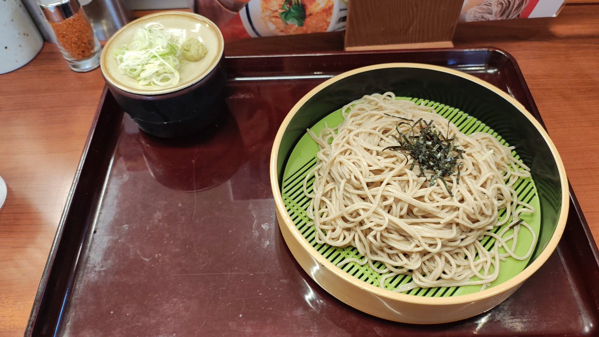 maca__p's tweet photo. ざるそば単品　大盛無料
ケチでご麺 https://t.co/W5O4XFibng