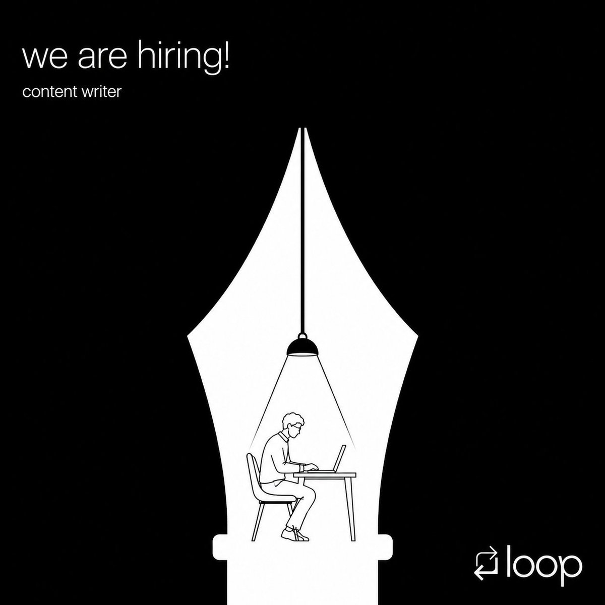 We at @runyourloop are hiring a freelancer, A CONTENT WRITER ...