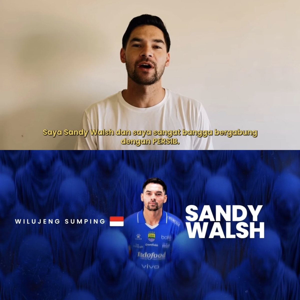 idextratime's tweet photo. ✅ RESMI : Persib Bandung mendatangkan Sandy Walsh (31/RB/🇮🇩) yang sebelumnya membela Buriram United. 

Per Sofascore, Sandy dikontrak Persib hingga Juni 2028. ✍️🔵 https://t.co/TBNW1nPMB4