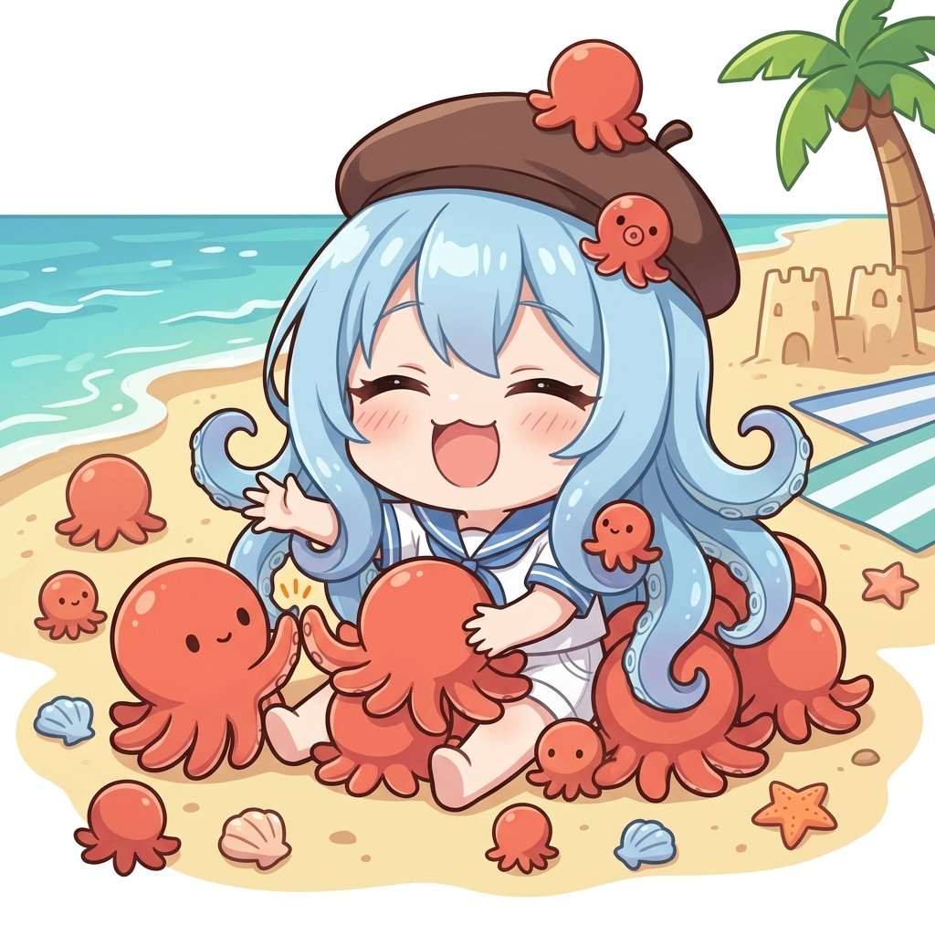 KiriKapi's tweet photo. #AIイラスト
#タコの日 https://t.co/8U8qal6cC5