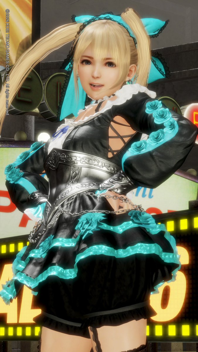 RT @2qai9vUpV7Qex6L: #DOA6LR #マリー 今日配信された第1弾DLC