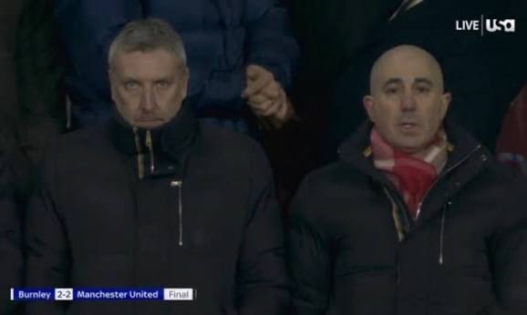 CryptoVarane's tweet photo. This is on these two pathetic cunts. 

They’ve allowed spurs to get both of our original main targets. They now have a midfield that embarrasses ours. Fucking get rid of them #IneosOut #MUFC https://t.co/fl6SSn2yim