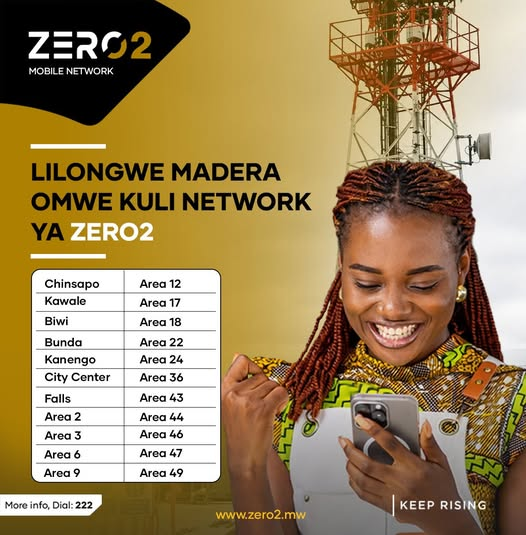 ZERO2_Mw's tweet photo. Lilongwe!! Awa ndimadera omwe kukupezeka network ya ZERO2 https://t.co/25sv0vx5kR