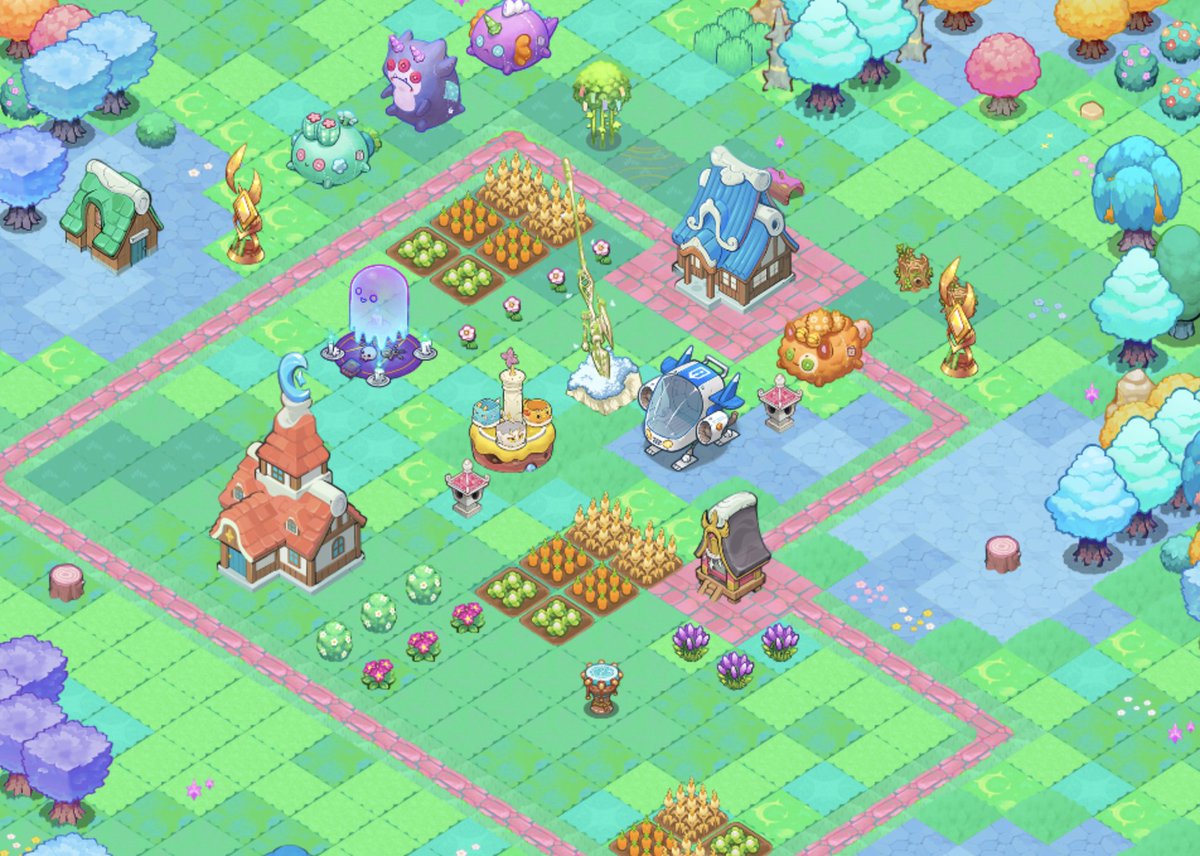 Jihoz_Axie's tweet photo. Can't wait to decorate my plots!

Axie ecosystem is building momentum.

These are the times that define us.

I built a model to predict when the bottom of this bear will likely land and when the next adoption phase will start. Will share that soon.

In the meantime, we do what we've always done, but better and with more wisdom gleaned from the last years.
