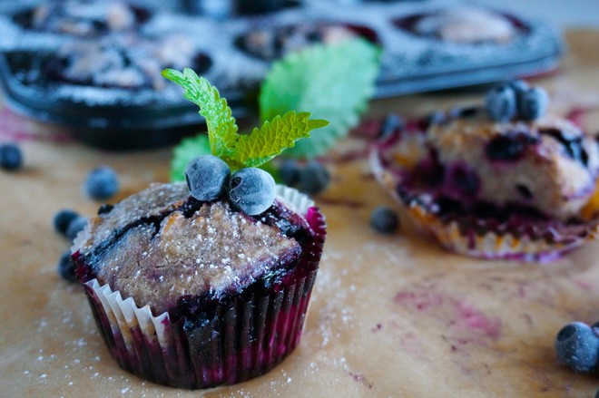 GaneshapavanA's tweet photo. [Just had the fluffiest blueberry muffin from the corner café—warm, sweet, and perfect for my rainy morning!]， https://t.co/lug7ppaDqu