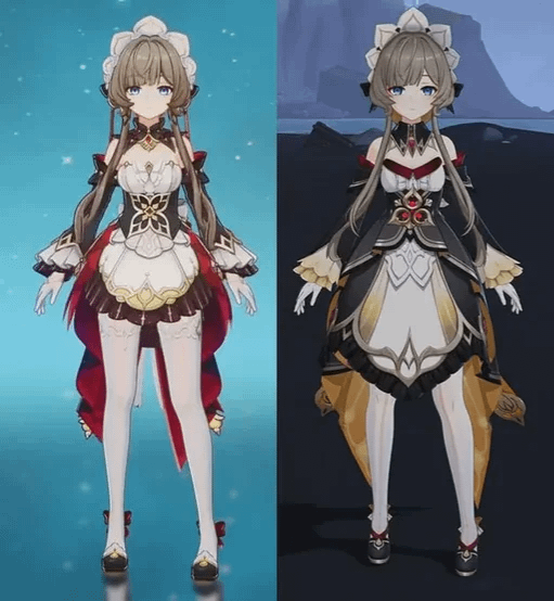 MyDearCreations's tweet photo. Every member of the Core Four EXCEPT for Albedo have had a new or alternative outfit. I hope some day albedo gets a skin or something so they can fit it...!! Hell, even Durin has an alternative outfit.. Albedo, please keep up with the trends ...! https://t.co/LVgoaY4WXA
