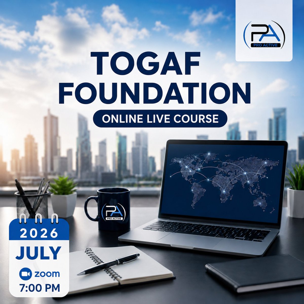 proactivepmp's tweet photo. 🚀 ابدأ في TOGAF® Foundationتعرّف على أساسيات Enterprise Architecture وكيف تربط المؤسسات بين التقنية وأهداف العمل.🎁 خصم لفترة محدودة
📌 المقاعد محدودة🔗 التسجيل: https://t.co/DjqG6OcbP1
📱 واتساب: https://t.co/lnw8GaoEwg #EnterpriseArchitecture #السعودية https://t.co/CXdh6AzxU9