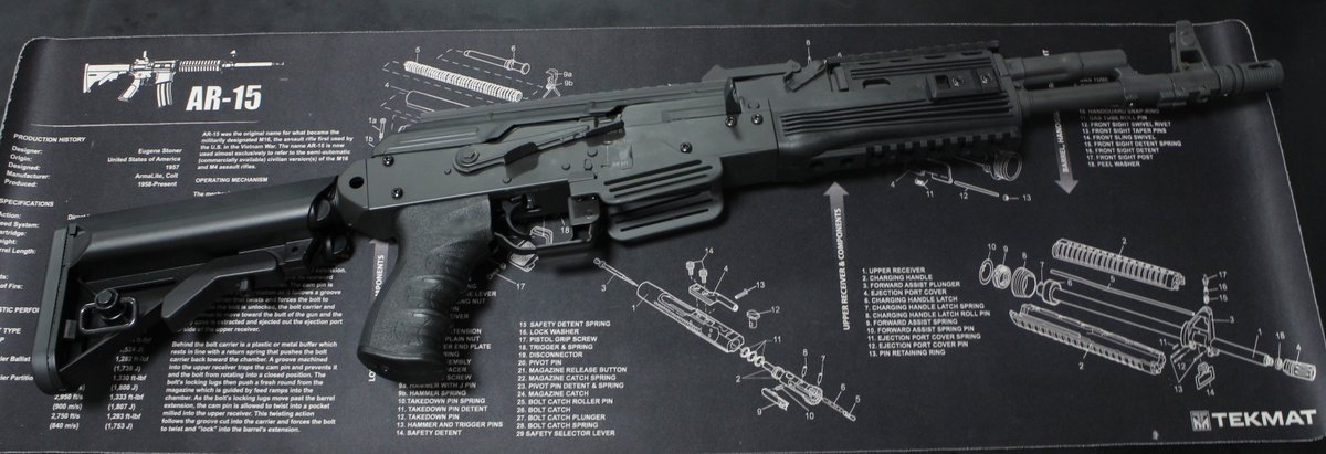 PH_atsugi's tweet photo. APS 新製品

AK74 Tactical

AK-74を近代化させたモデルです！
ハンドガードの4面レール、や上面の20mmレールで様々な拡張が可能、マガジンキャッチも押し下げるタイプに改造されています！(平) https://t.co/pgX4pQFiQa