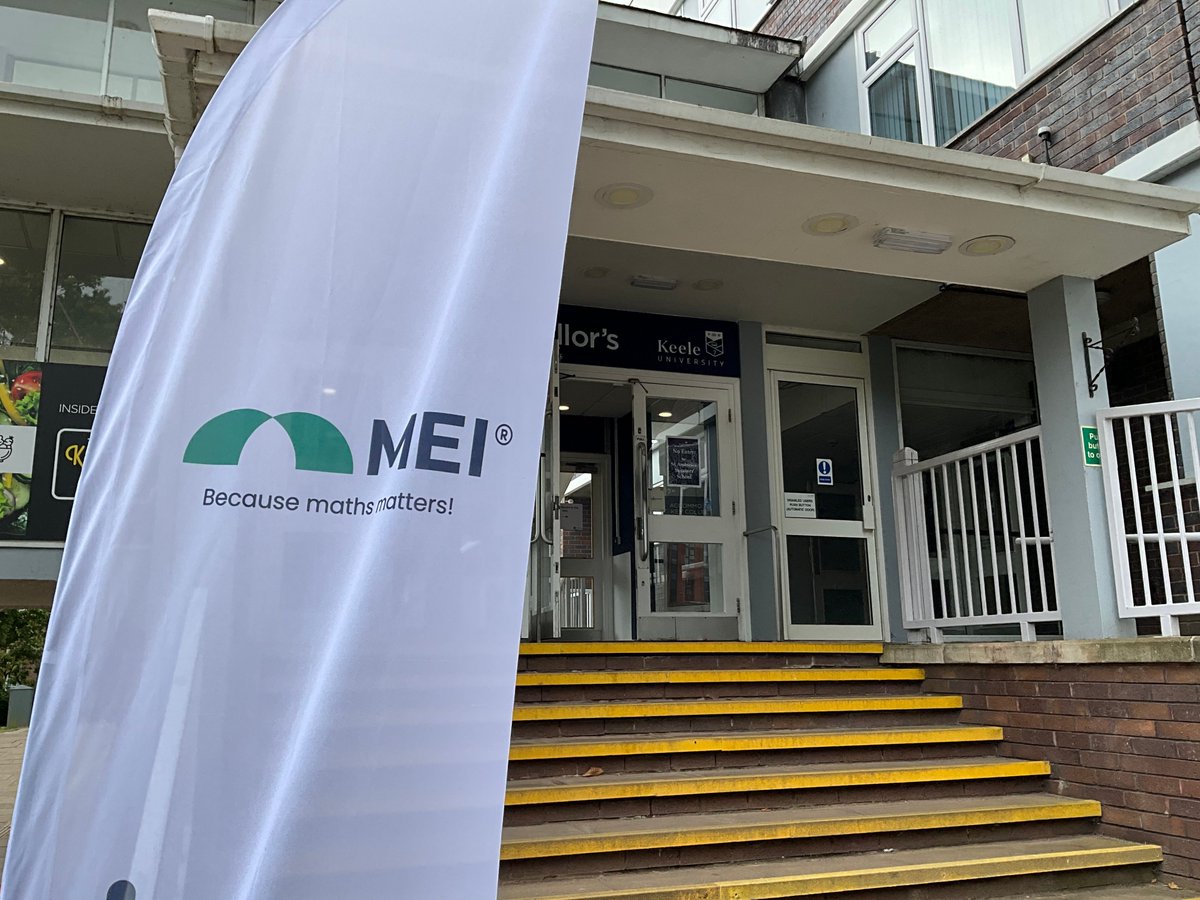 MEIMaths's tweet photo. 🎉 The MEI Conference is officially open!

We're excited to see so many people joining us for two days of maths education, ideas and inspiration.

If you're at @KeeleUniversity, come and say hello at the MEI, AMSP and Integral stands 👋

#MEIConference #MEIConf https://t.co/hwxvQf2iFC
