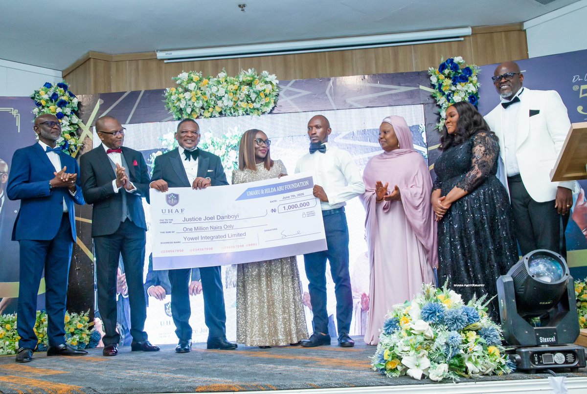 _UHAFoundation's tweet photo. "Talent is everywhere, opportunity is not."
True to our mission, we’ve officially presented our UHAF Cohort 1 graduates with ₦10.3 Million in total funding! Education without execution leaves potential untapped—this capital is their launchpad to scale. Go make it happen! https://t.co/kcSsgWikzI