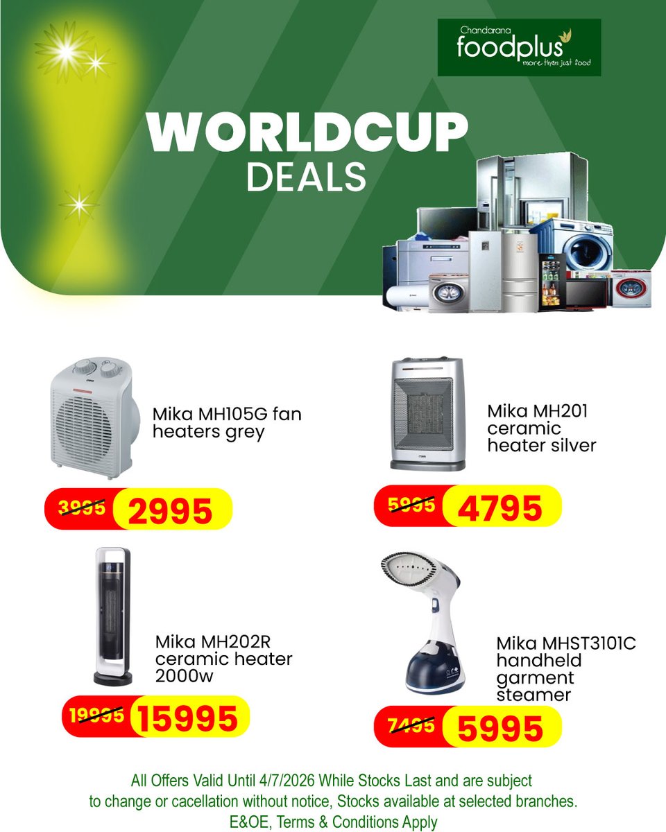 ChandaranaSuper's tweet photo. Beat the heavy post-work rush! 🏃‍♂️ Head over to Chandarana Foodplus this afternoon to finish your general shopping list. Today's massive Thursday daily offers are live storewide right now! 🛍️📦 #ChandaranaFoodplus #ThursdaySavings #AfternoonShopping #GeneralGrocery #StockUpNow https://t.co/uCBQGqkF8c