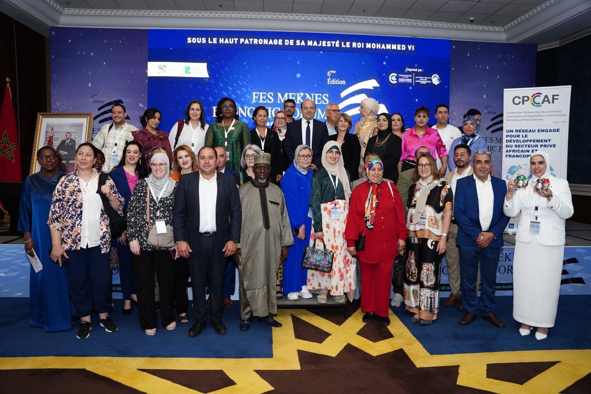 cpccaf's tweet photo. 🌍 #Fès2026 a réuni + de 24 pays autour de la coopération économique, de la #ZLECAf, de l'IA et du développement du secteur privé. Retour sur les temps forts du Forum Économique, de la 50ᵉ AG CPCCAF et de la PACCI. 👉 https://t.co/zoOE9fvf6D https://t.co/jlvW4n7agz