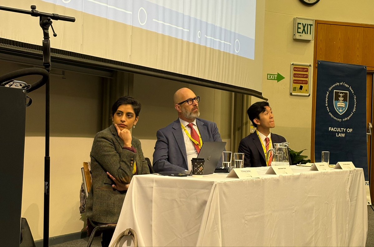 UctLaw's tweet photo. Multiple parallel panels this morning at the Public Law Conference 2026 on a wide range of public law topics.

#PublicLawConference2026 https://t.co/lCMaHyqrJt