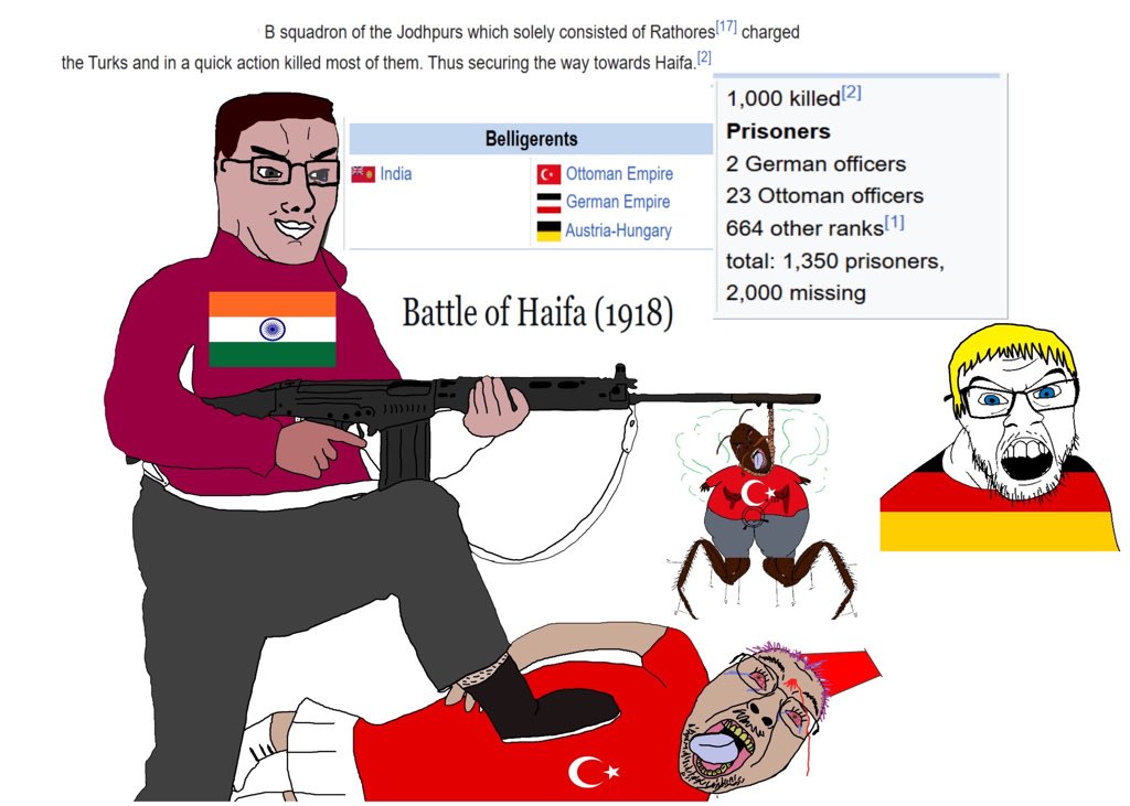 DesiKing_'s tweet photo. Calm down turkroach 🪳 https://t.co/ctNlf42N85