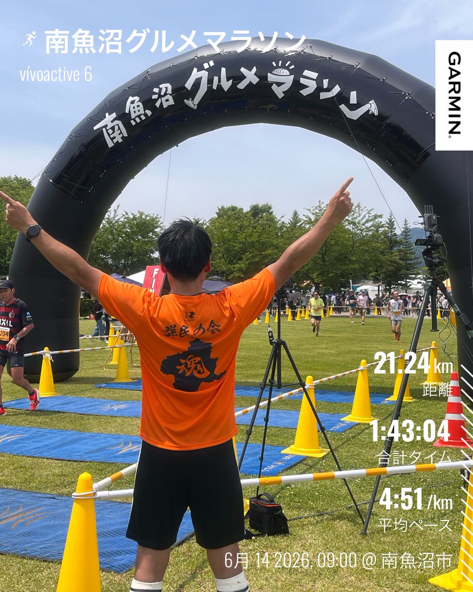 GT3ATSU's tweet photo. 6月もマラソン1大会、月約200キロ走行🏃
ゴルフも5月に次いで6月も80台のスコアがでたし⛳️
順調な6月だった🤣🔥
この調子で夏も挑んで行きますか🔥
#ランナー
#ゴルファー
#南魚沼グルメマラソン
#軽井沢72ゴルフ東 https://t.co/SUdJePhWpK