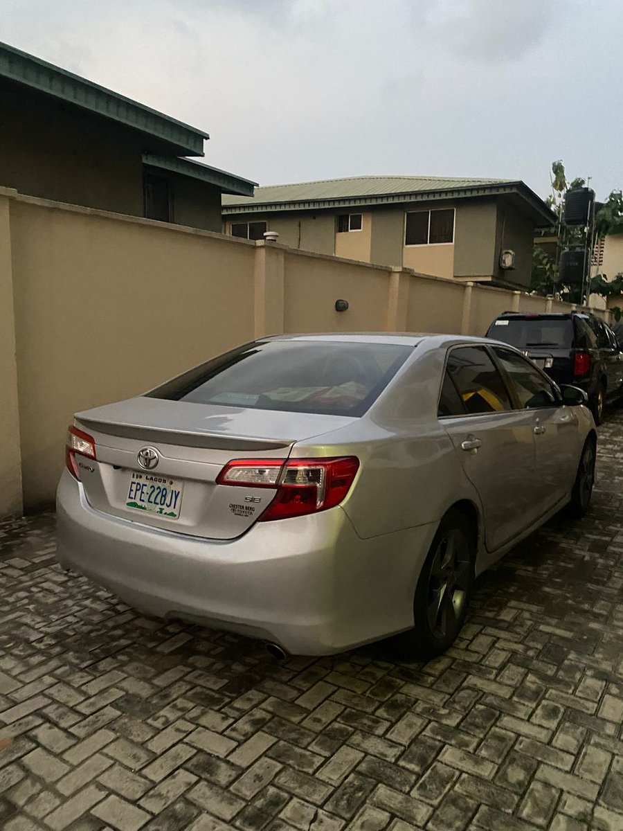 iam_eson's tweet photo. Price reviewed as owner needs money this week. 

Registered Toyota Camry SE 2012 

- Key ignition and entry 
- Very neat interoir and exteroir 
- 2022 entry on customs 
- engine, gear and ac in good condition (DM for inspection report) 

Price: 8.2m last 
Location : Lagos https://t.co/byaAeQDLqQ