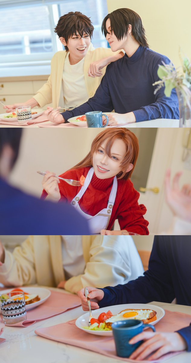 saraba_n's tweet photo. 【Cosplay】Detective Conan

⚠️映画内容含/タップ推奨

「 あの日叶わなかった食卓 」

------------
萩原研二:unasuke
松田陣平:美有
萩原千速:さらば

撮影:らい https://t.co/isf2Lcmzg9