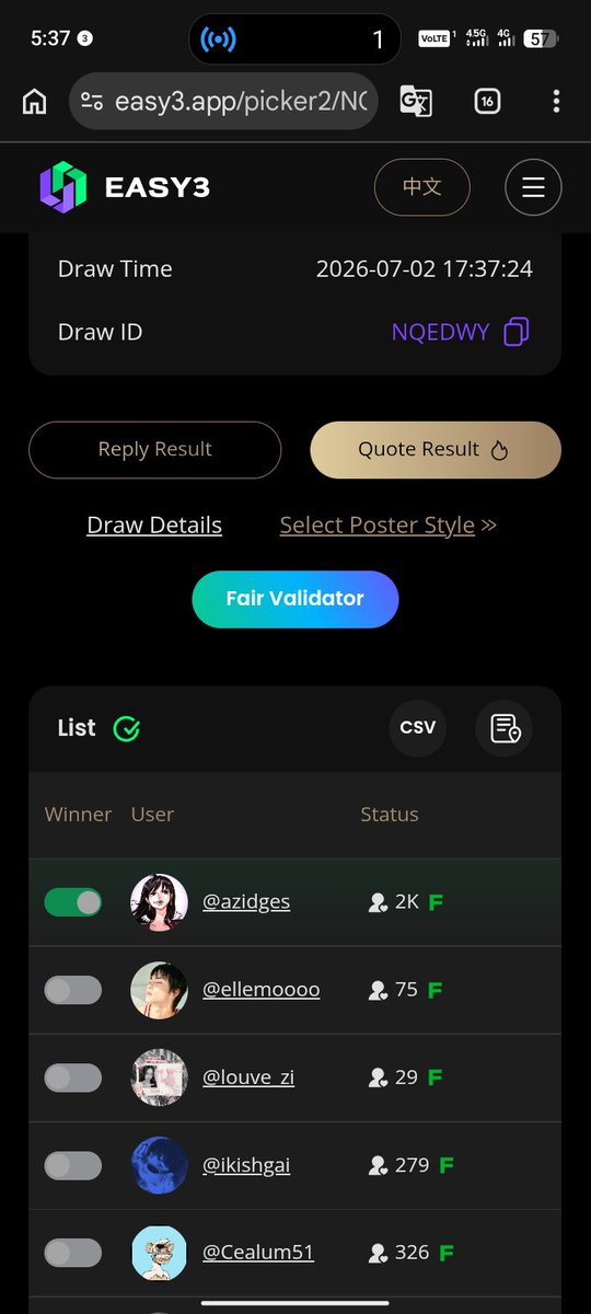 zelinaon's tweet photo. NQEDWY

Winner of ₱15 @azidges kindly read 📌 to claim! https://t.co/eRk7EOTSrQ