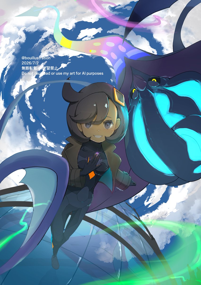 bouillustration's tweet photo. マチエール &amp;メガカラマネロ https://t.co/BKltRItTbc