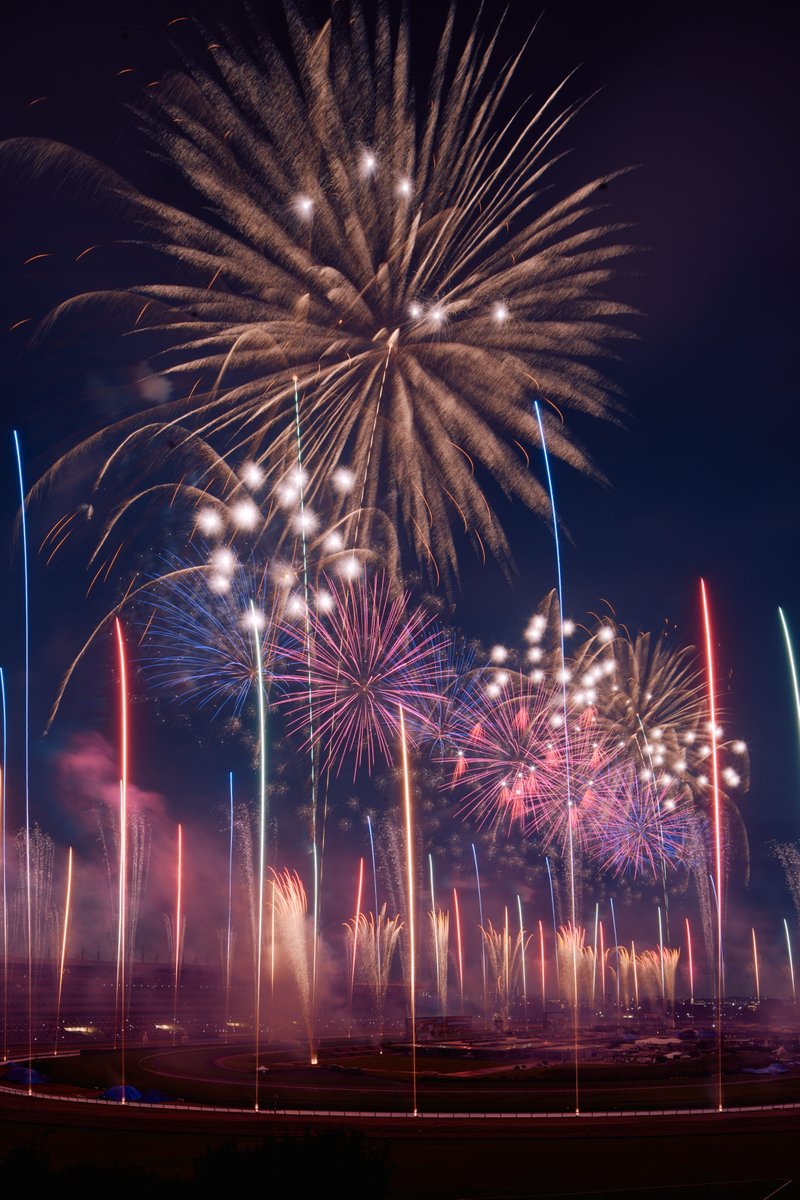 hanabi_TYO's tweet photo. 「SHOGO HAMADA 50TH ANNIVERSARY FIREWORKS 2026 FLASH AND SHADOW〜光と影の季節〜」
昨日、無事に開催することが出来ました。
#東京競馬場 から今年も14,000発の花火が打ち上げられ、夜空を華やかに彩りました🎆
ご来場いただいた皆さま、ありがとうございました😃 https://t.co/UN5urd48sK