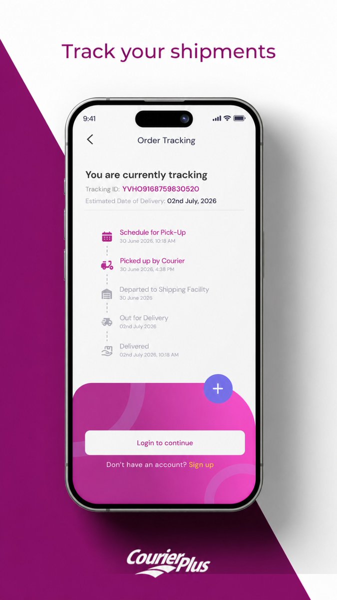 CourierplusNG's tweet photo. July is here, and so is a smarter way to ship! 📦 Stop managing deliveries with phone calls and guesswork. With the CourierPlus App, you can book pickups, track in real-time, and get instant delivery confirmations right from your phone. 📱
Download now 👇
#CourierPlus#ShipSmart https://t.co/89YNnEAO75