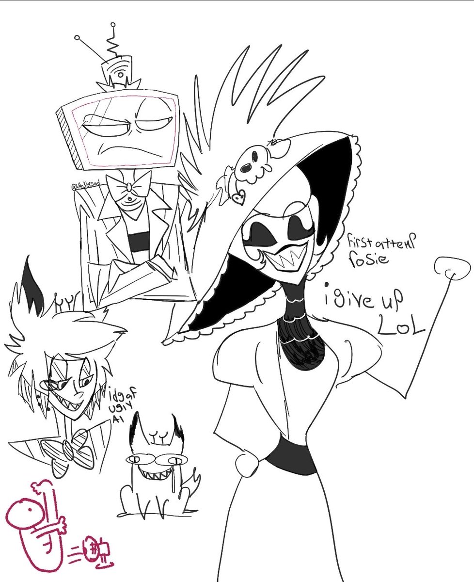Vigilant33333's tweet photo. magma doodle dump, sometimes I can draw a decent alastor and sometimes i cannot lol โกโก #hazbinhotelfanart #HazbinHotel #hazbinhotelvoxfanart #hazbinhotelalastorfanart #hazbinhotelrosiefanart #magmafanart #voxtek #tadcfanart #ganglefanart #jaxfanart #snoopyfanart https://t.co/lvJepRr2Pa