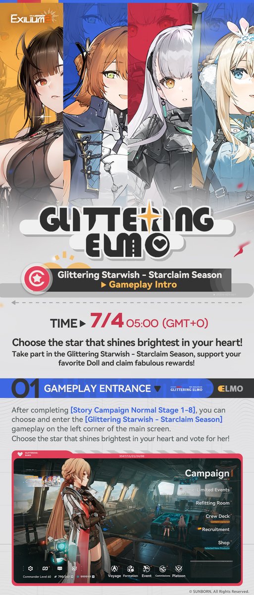 [Glittering Starwish] Event Introduction Commander, the [Glittering ...