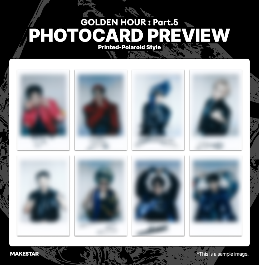 NU茶屋MAKESTAR】 ATEEZ 14TH MINI ALBUM [GOLDEN HOUR : Part.5
