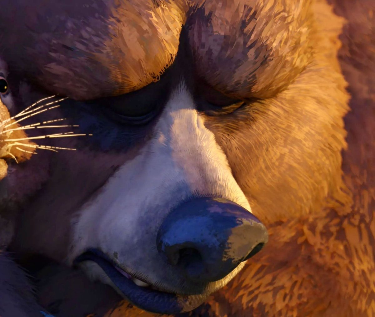 Thorn_Bear24's tweet photo. 🐻Thorn the Grizzly Bear🐻

“I won’t hurt anyone as long as we’re in here.”

🐻 Bisexual
🐻 Located: Island🏞️
🐻 English 🇺🇸
🐻 Breed: Grizzly Bear 🐻
🐻 Male ♂
🐻 #TheWildRobot2024 Fandom
🐻 Age: Adult
🐻 Family: Unknown

Comments📝 + Shares🔃 + Likes🤎

⬇️Appreciate &amp; Retweet⬇️ https://t.co/fQrX3OEe4g