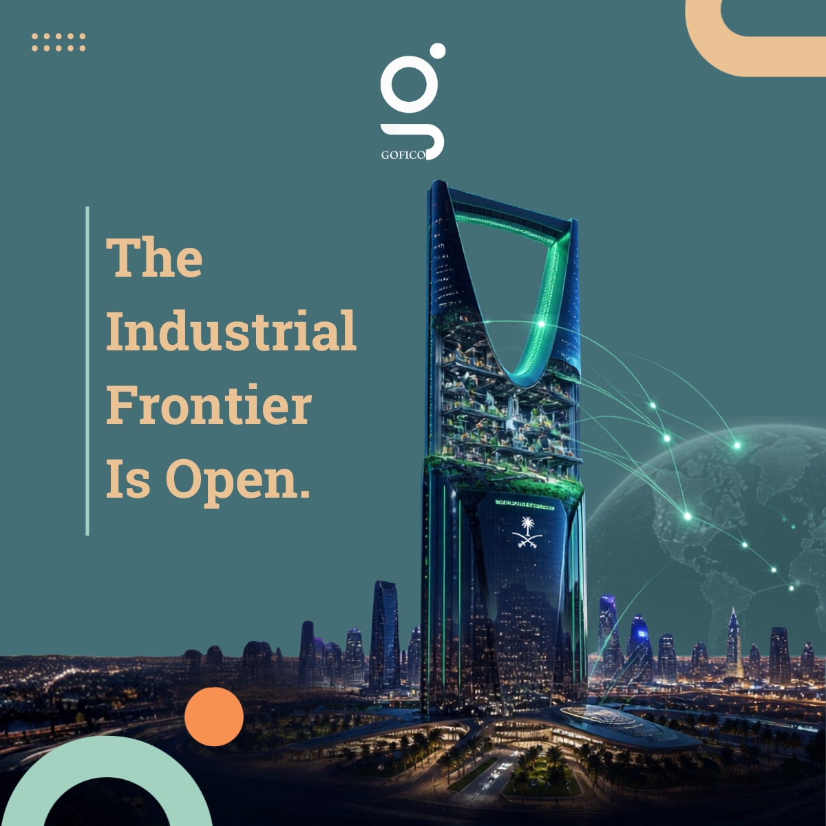 GoficoCo's tweet photo. ‌Vision 2030 is unlocking massive industrial reforms for foreign manufacturers in Saudi Arabia, from subsidized land to fast-tracked customs.

Gofico ensures a fast, compliant, and 100% secure market entry.

Claim your spot in the region's powerhouse: https://t.co/VoaqTVnJog

‌ #SaudiVision2030 #Manufacturing #KSAExpansion #Gofico