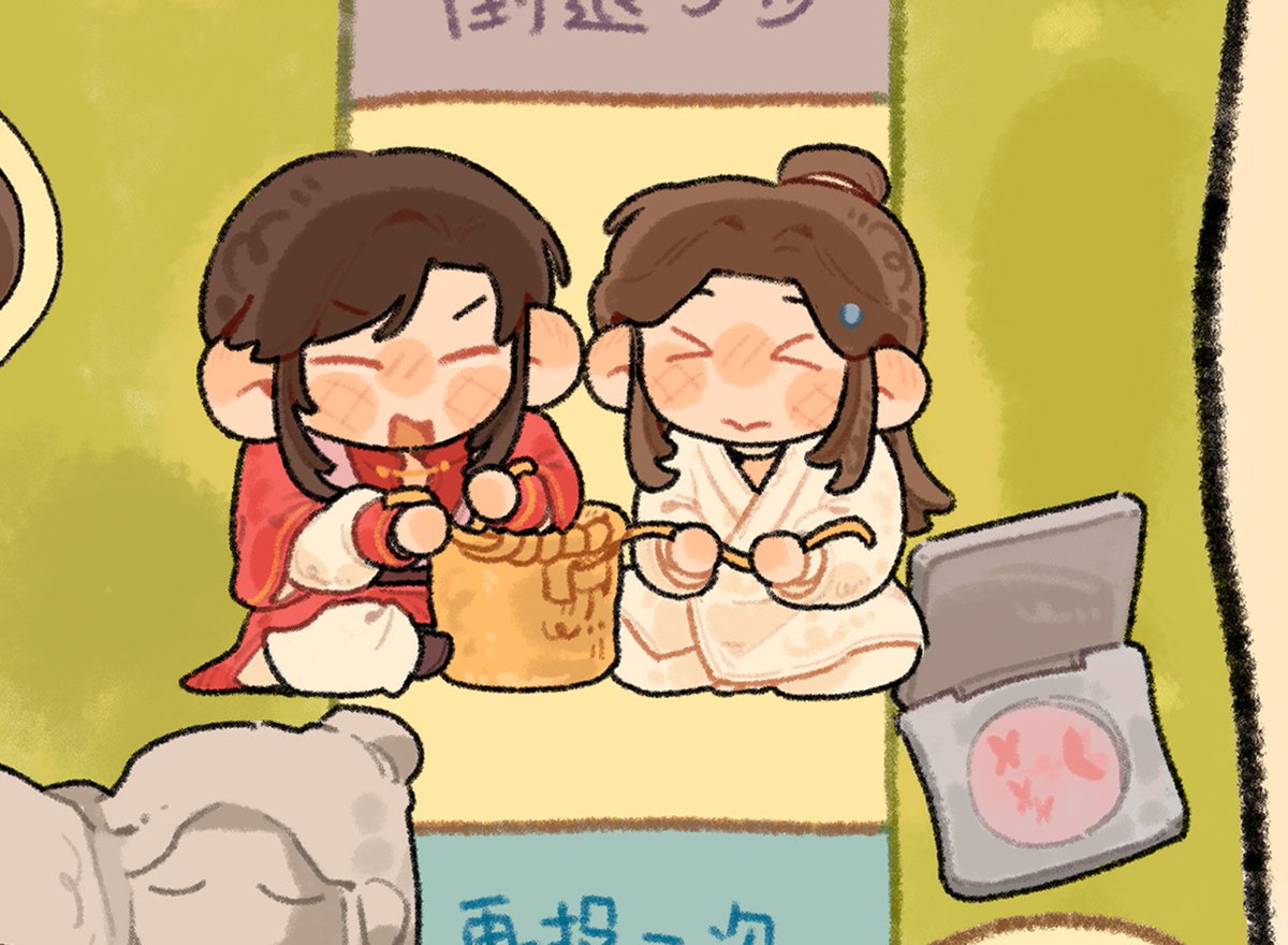TGCF_Official's tweet photo. 竹编学习任务开启，怜怜攥着竹条埋头钻研，似乎有些困扰 (..•˘_˘•..)
小花从容的样子，技能get+1，一起期待最后的学习成果吧！
花怜生日月惊喜持续掉落中，不要错过哦~
#天官赐福动画 #天官赐福动画生日月 #天官赐福 #花怜 #谢怜 #花城 #TGCF https://t.co/vTEOCYNbtD