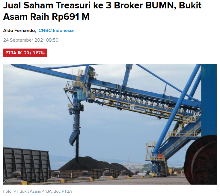 Ketika sudah buyback, atas saham dicatat sebagai Treasury Stock, selanjutnya dapat :

1. Dijual Kemb...