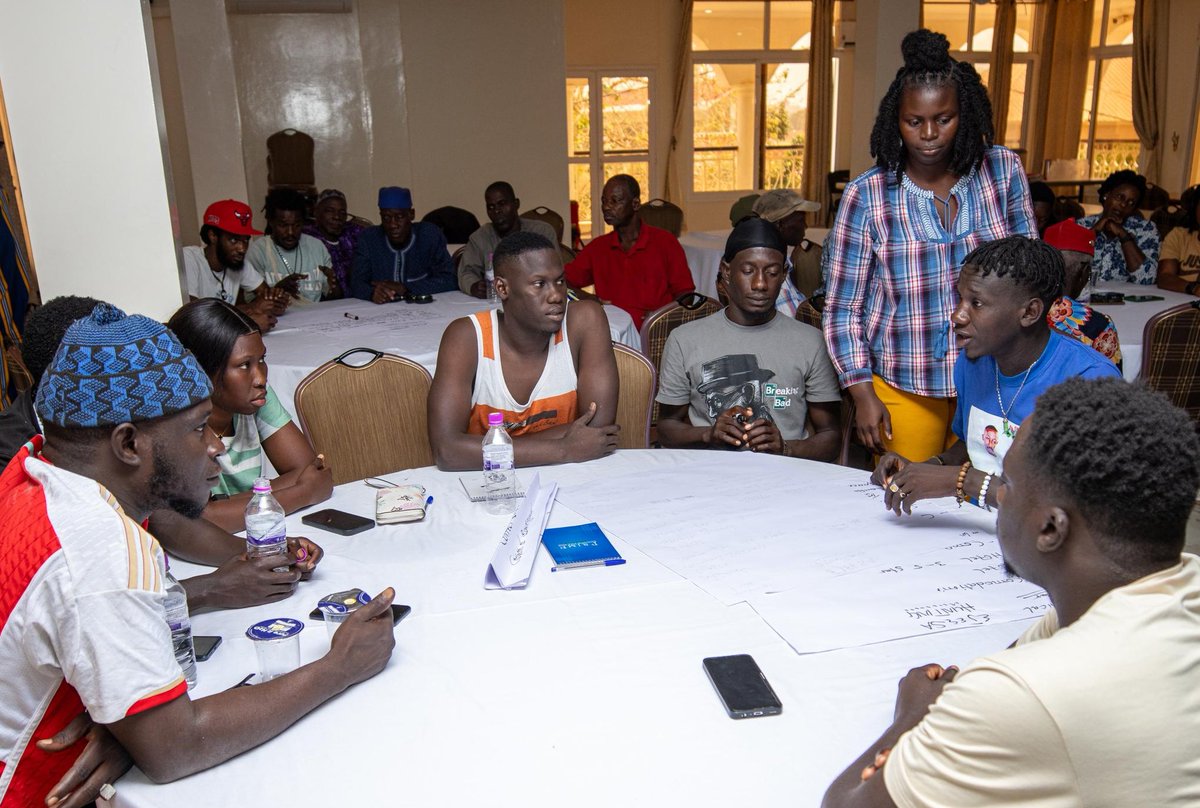 karlfredpaul's tweet photo. Cultural groups are at the heart of preserving The Gambia's rich heritage and strengthening its tourism sector. 🇬🇲

With @ITC_Gambia  and with @EUinTheGambia, the EU YEP Tourism & Creative Industries programme, they are building skills in stage performance, marketing, and business formalization, helping turn creativity into sustainable livelihoods.

Decent work and Economic Growth for all. #SDG8

#Tourism #CreativeIndustries #TheGambia
