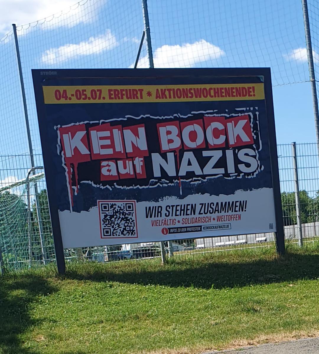 KeinBockAufNazi's tweet photo. Erfurt 😍😍
Danke für die Zusendung🙌 https://t.co/21OIuKiwHu