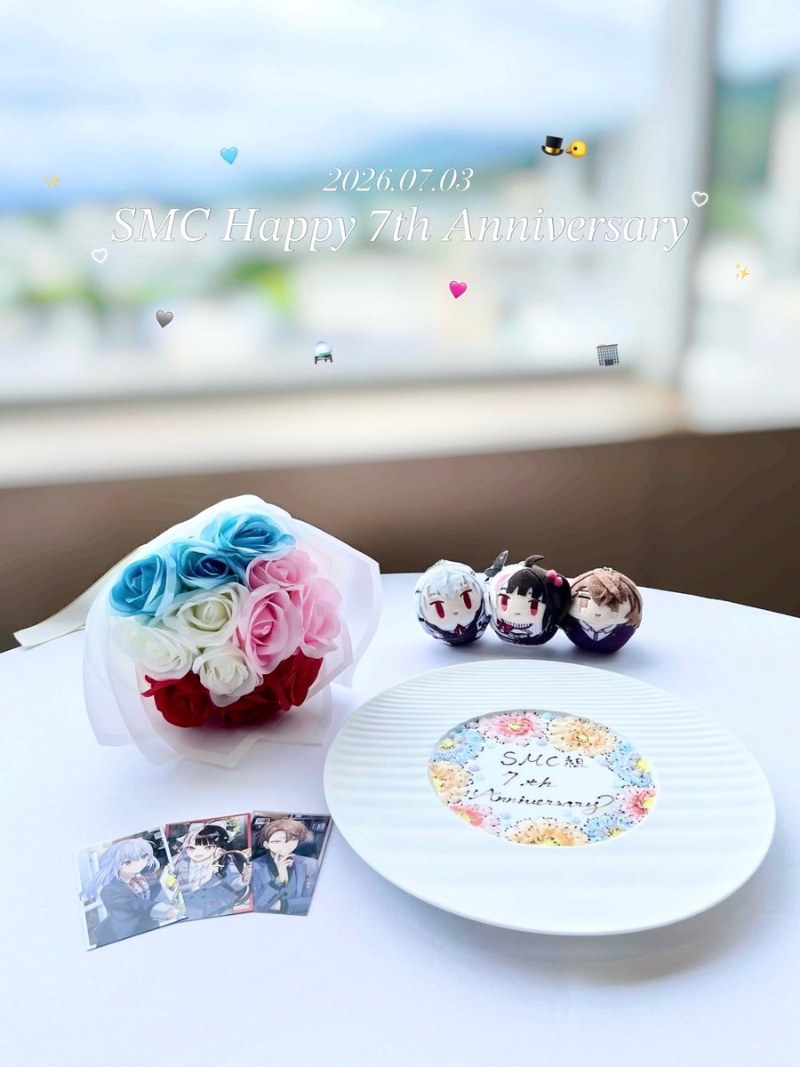 xxx_kkh_182's tweet photo. ┊        ┊       ┊       ♡        ┊
┊        ┊       ┊                ˚  ♡
┊        ┊       ♡       ₊             ⊹
♡    ₊   ┊    .
     ⊹    ♡  sᴍᴄ ʜᴀᴘᴘʏ 𝟩ᴛʜ ᴀɴɴɪᴠᴇʀsᴀʀʏ

#SMC組7周年 https://t.co/PUYZRfbUcD