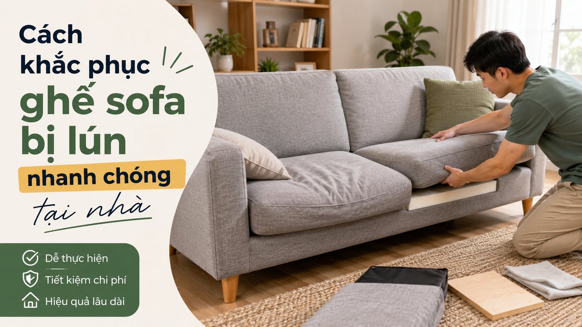 noithat26's tweet photo. Ghế sofa bị lún nguyên nhân do đâu và cách khắc phục 🧰

Nếu chiếc sofa nhà bạn đang bị trũng xuống ở vị trí thường ngồi, đó có thể là dấu hiệu nệm mút, lò xo hoặc khung đỡ đã xuống cấp.
👉 Xem thêm: https://t.co/TCpET13Bjf
#GheSofaBiLun #NoiThatHaiDang https://t.co/3QncnTLORC