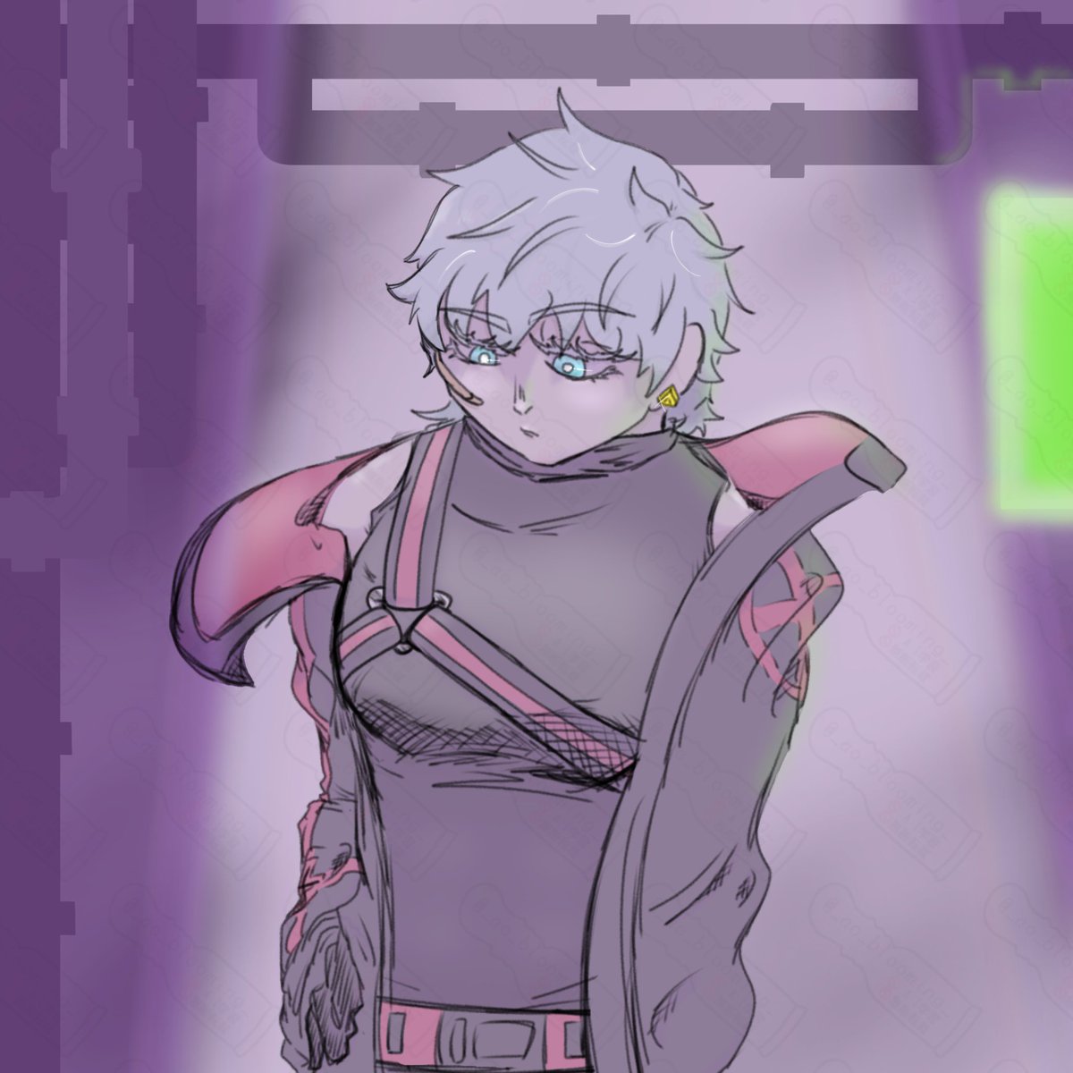 94_blue_'s tweet photo. #自分の絵柄が好きって人がいいねしてくれてハッピーイェーイになるタグ
ｿﾜ……ｿﾜ…… https://t.co/TkwmIhgfyD
