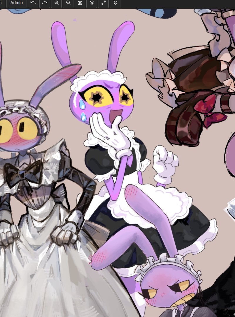 HeartKnivez's tweet photo. I actually like this one ^^ #maidjax #jax https://t.co/ay5D98pnqt