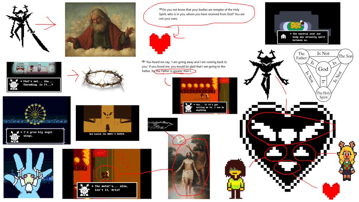 JowaPlaysStuff's tweet photo. just made some fucking bullshit in defense of kriselleknight/amalgaknight. the agenda never dies #deltarune https://t.co/gvZlNS10v3
