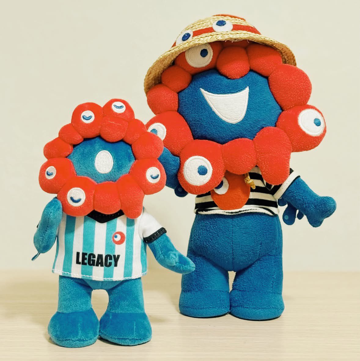レガシー3939さん ぬいぐるみボールチェーン🔵🔴 レガシー展限定