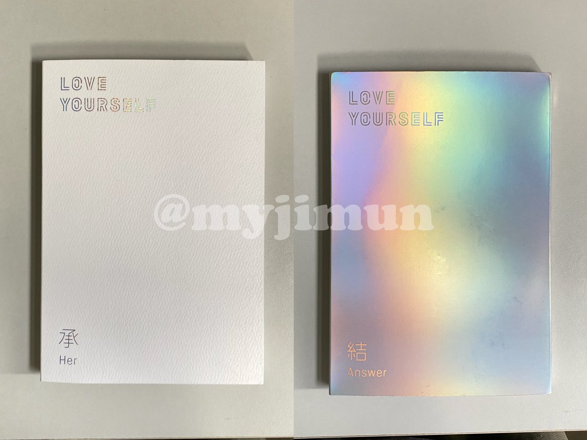 myjimun's tweet photo. ส่งต่ออัลบั้ม Love Yourself 
📍บั้มเปล่า ของไม่ครบ ไม่มีซีดี เหมาะกับคนซื้อไว้สะสม ไม่ซีเรียส 

💜 - Her ver. O [ 50฿ ]

💜 - Answer ver. L  [ 20฿ ] 
เก่าแล้วตำหนิหนักมากขอคนรับได้ไม่ซีเรียส ได้ของแล้วไม่มีดราม่าทีหลัง 

📮 : 40 ฿ 

#ตลาดนัดบังทัน #ปล่อยของสะสมบังทัน #ตลาดนัดBTS https://t.co/6iJFOjDLA8