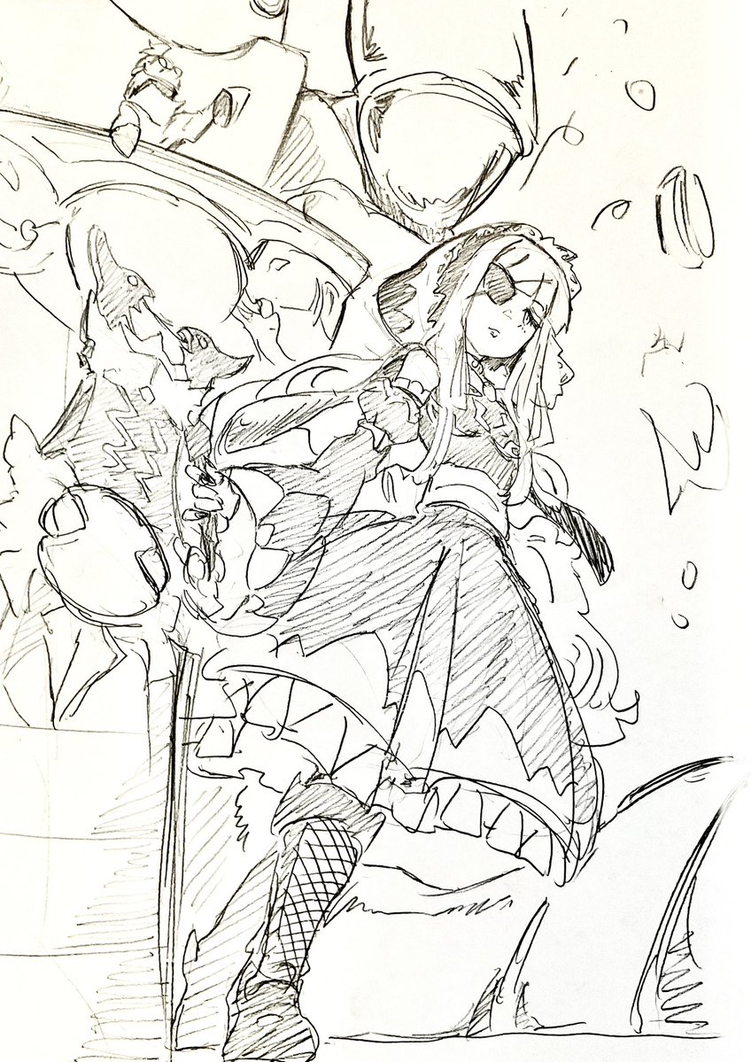 デュエプレの環境デッキ2種を落書き。どっちが好き? 