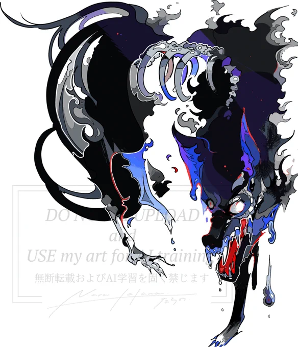 【WORKS】 #鬱むつ番犬 告知KVイラスト・立ち絵イラストを描かせていただきました! 素敵な時間をありがとうございました