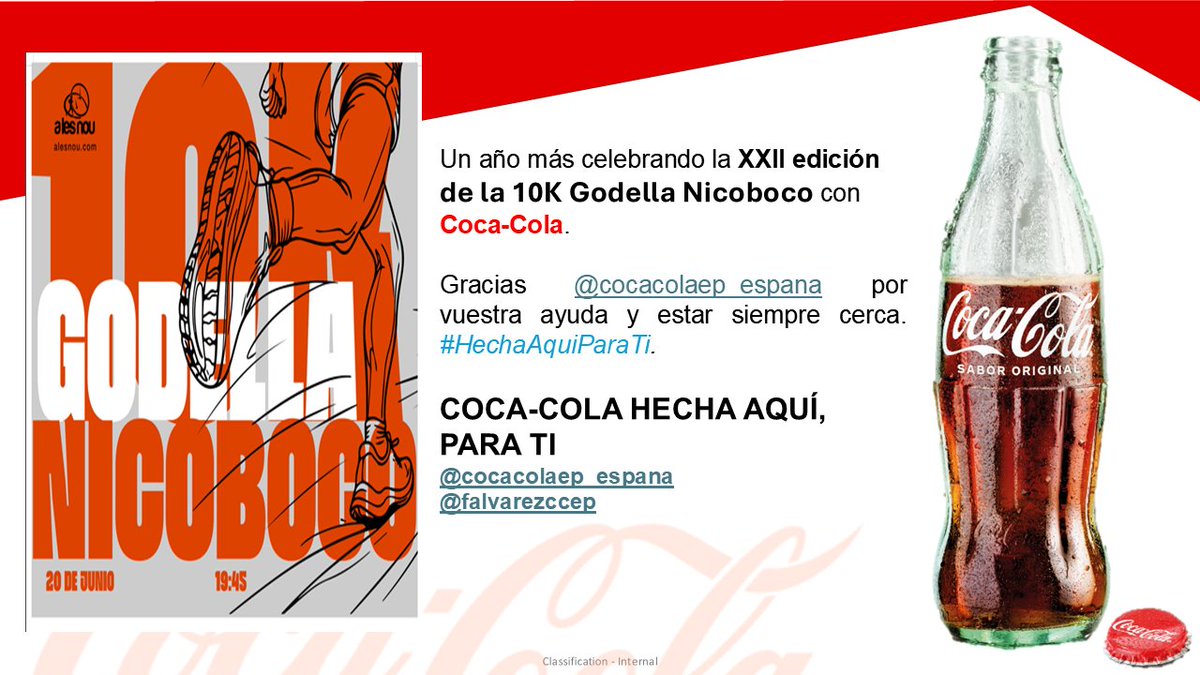 alesnou's tweet photo. @cocacolaep_espana
@falvarezccep
#HechaAquíParaTi
@alesnou https://t.co/Fg32WSEbHI