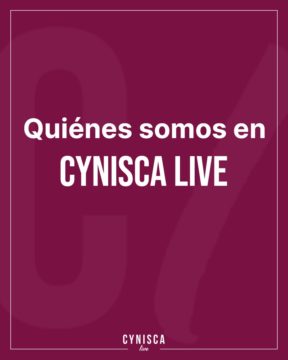 CyniscaLive's tweet photo. Detrás de cada gran proyecto hay una historia, una pasión compartida y, sobre todo, mucho trabajo en equipo. Hoy queremos que nos conozcáis un poco mejor. ¿Quiénes somos las fundadoras de Cynisca Live? 🙋🏻‍♀️💜https://t.co/zkemg1snrU 

#CyniscaLive #Cultura #MujeresCreadoras #Eventos https://t.co/yhSnFATupi