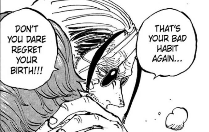 BebopV2's tweet photo. @blueontheradio @sanji_harem @TheWillOfMarco It’s probably an emotion he can sense within Sanji. Rayleigh has mentioned this to Luffy before. He senses the qualities of a King but he can tell a part of himself is self deprecating, maybe deep down he’s also rejecting the idea of being born because of Germa. https://t.co/1ycRwQSEW0